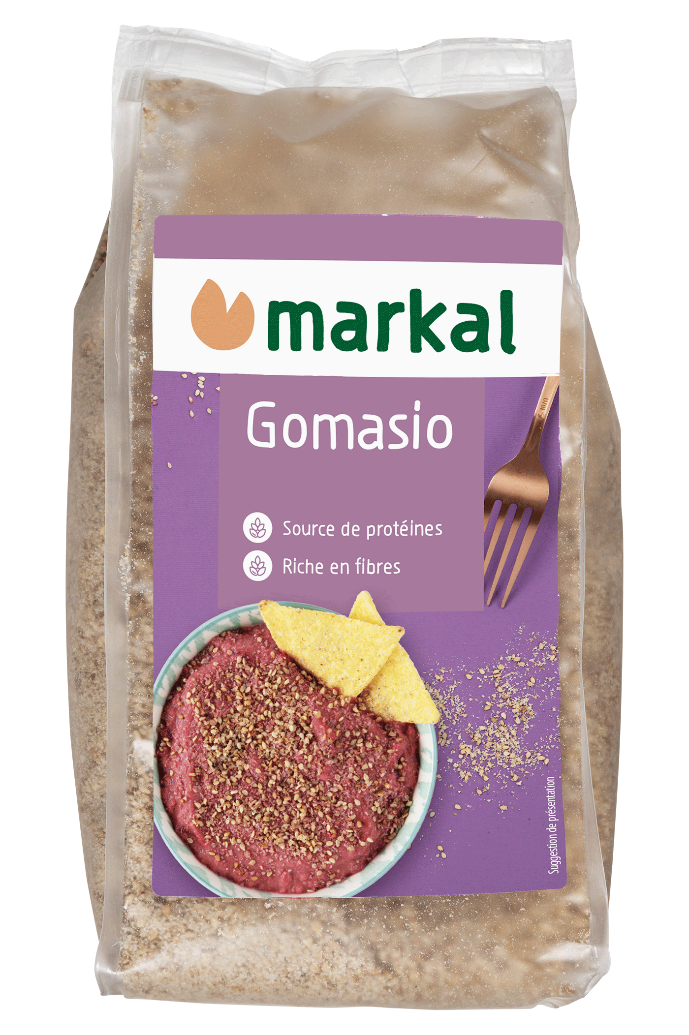 Markal Gomasio (gemengd Zeezout + Sesam) Bio (500 gr)