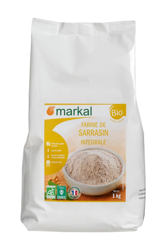 Markal Boekweitmeel Volkoren Bio (1000 gr)