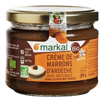 Markal Vanille Kastanjecrème met Stukjes Bio (325 gr)