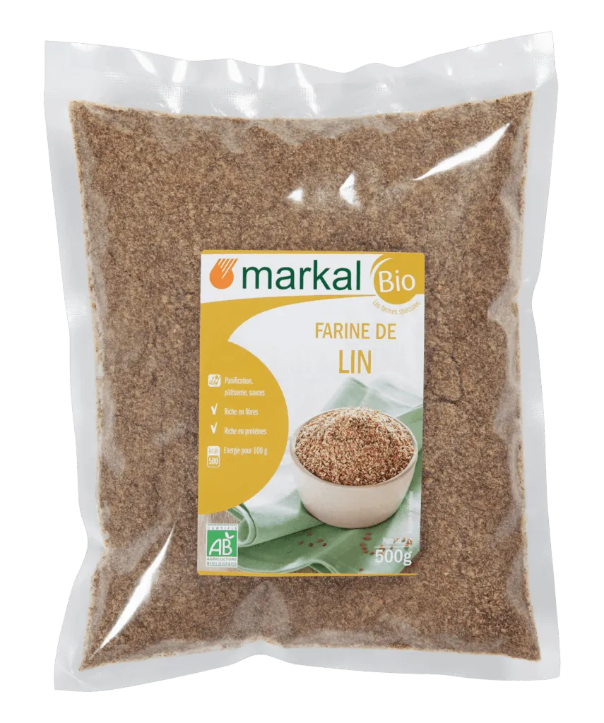 Markal Lijnzaadmeel Bio (500 gr)