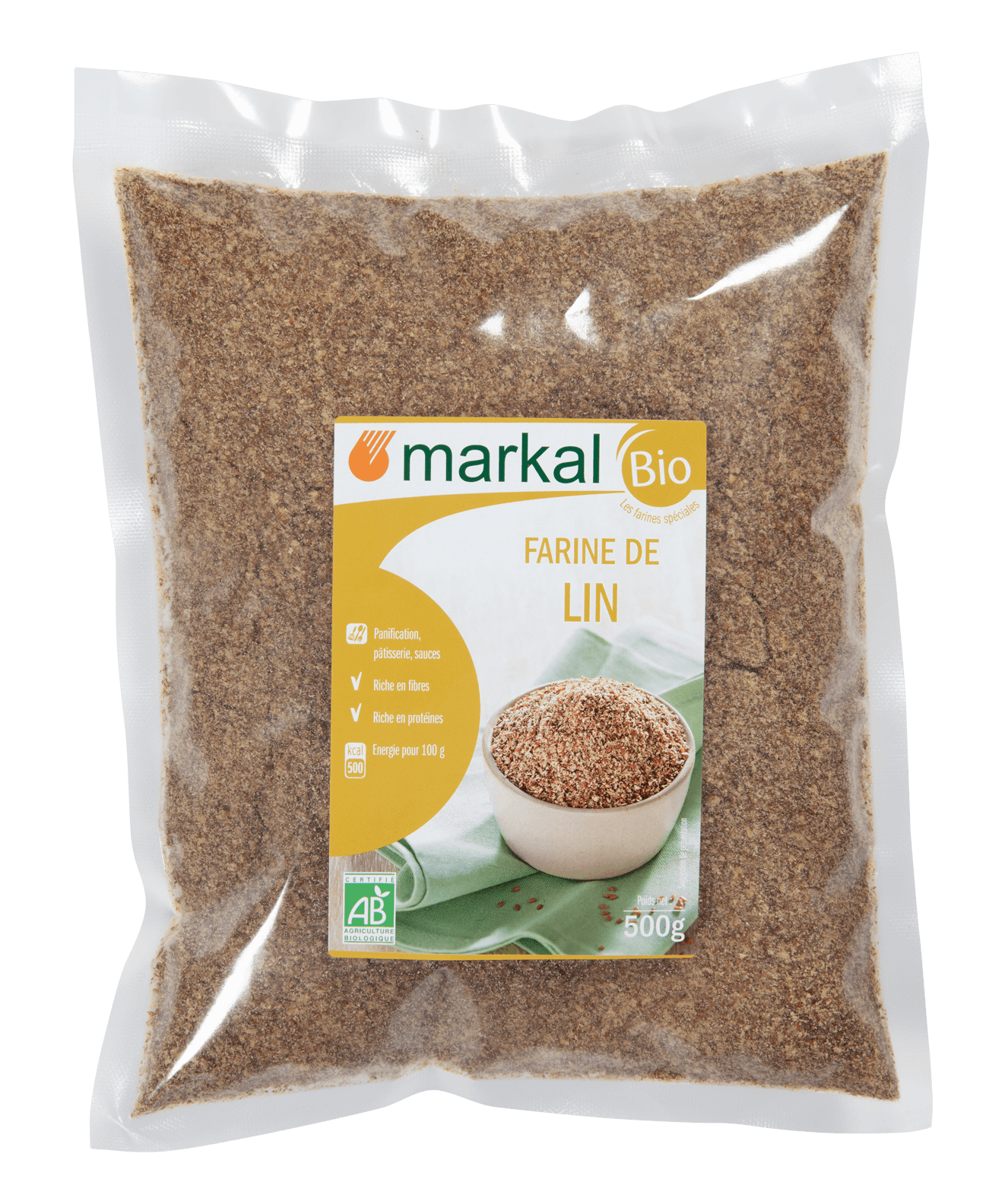 Markal Lijnzaadmeel Bio (500 gr)