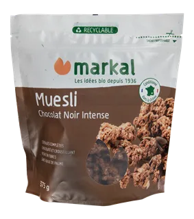 Markal Muesli Crunchy met Chocolade Bio (375 gr)