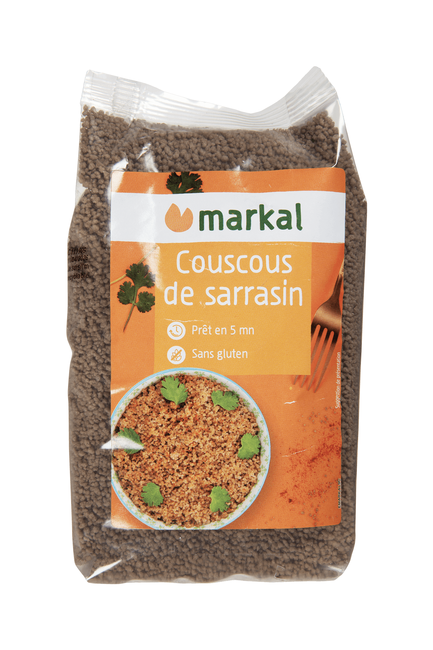 Markal Couscous Boekweit zonder Gluten Bio (400 gr)