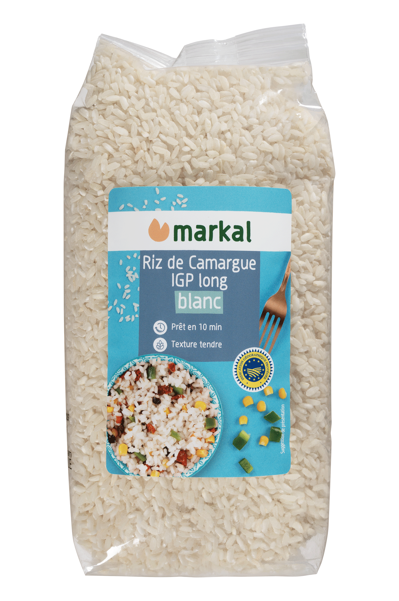Markal Rijst Lang Wit Camargue Bio (1000 gr)