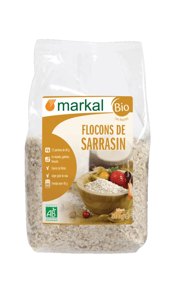 Markal Boekweitvlokken Bio (500 gr)