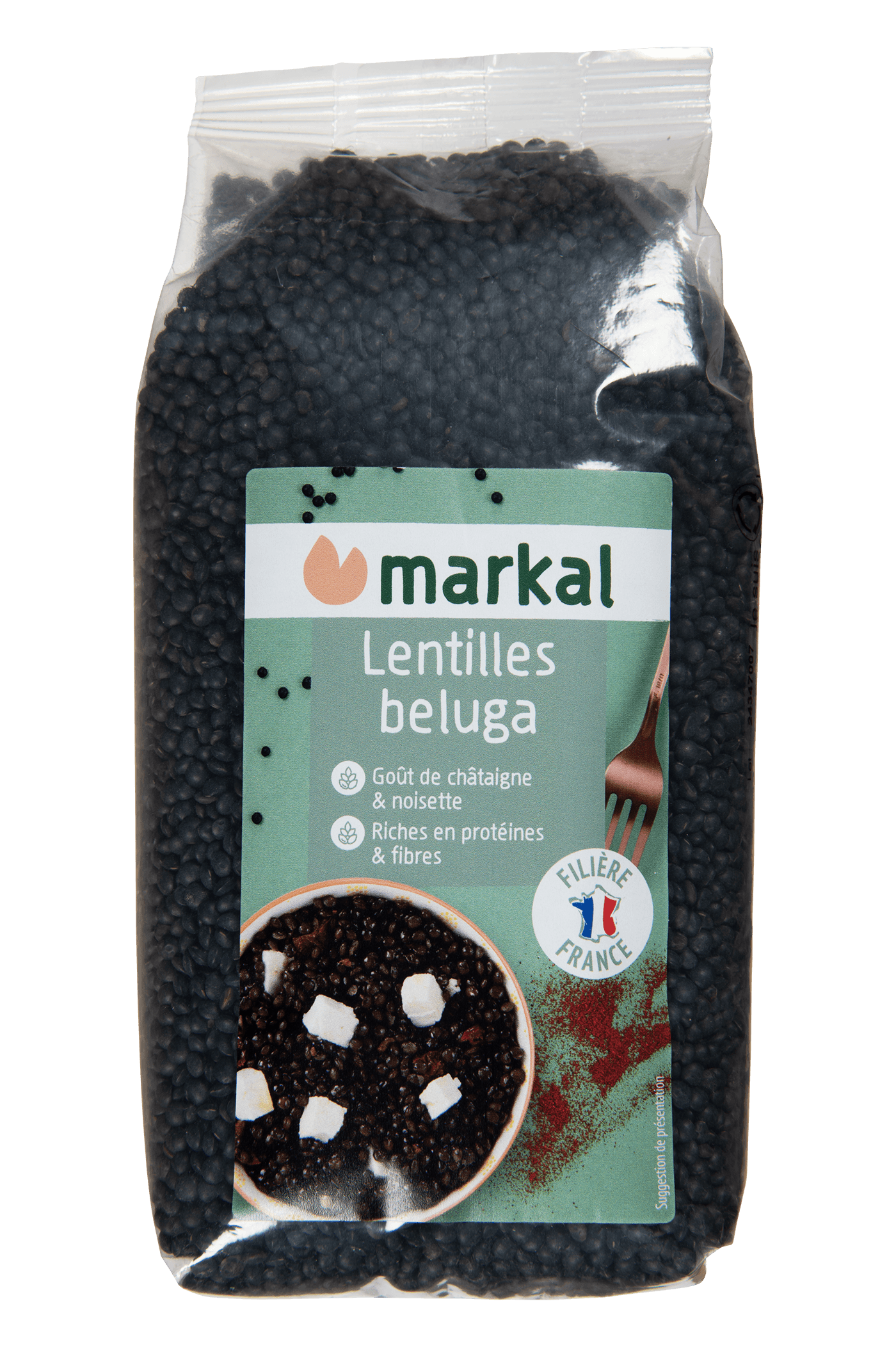 Markal Linzen Zwart Beluga Bio (500 gr)