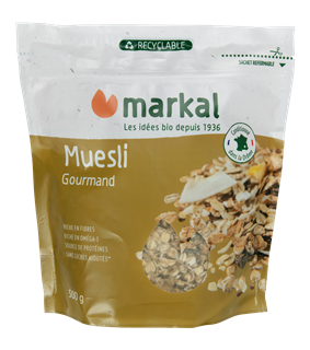 Markal Muesli Basis (fijnproevers) Bio (500 gr)