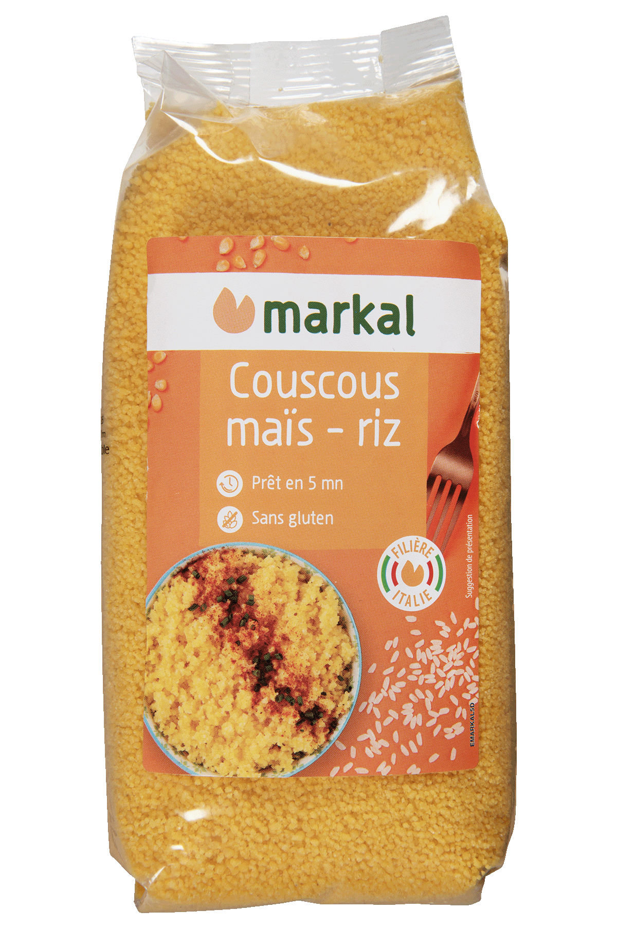 Markal Couscous 70% Maïs 30% Rijst Bio (500 gr)
