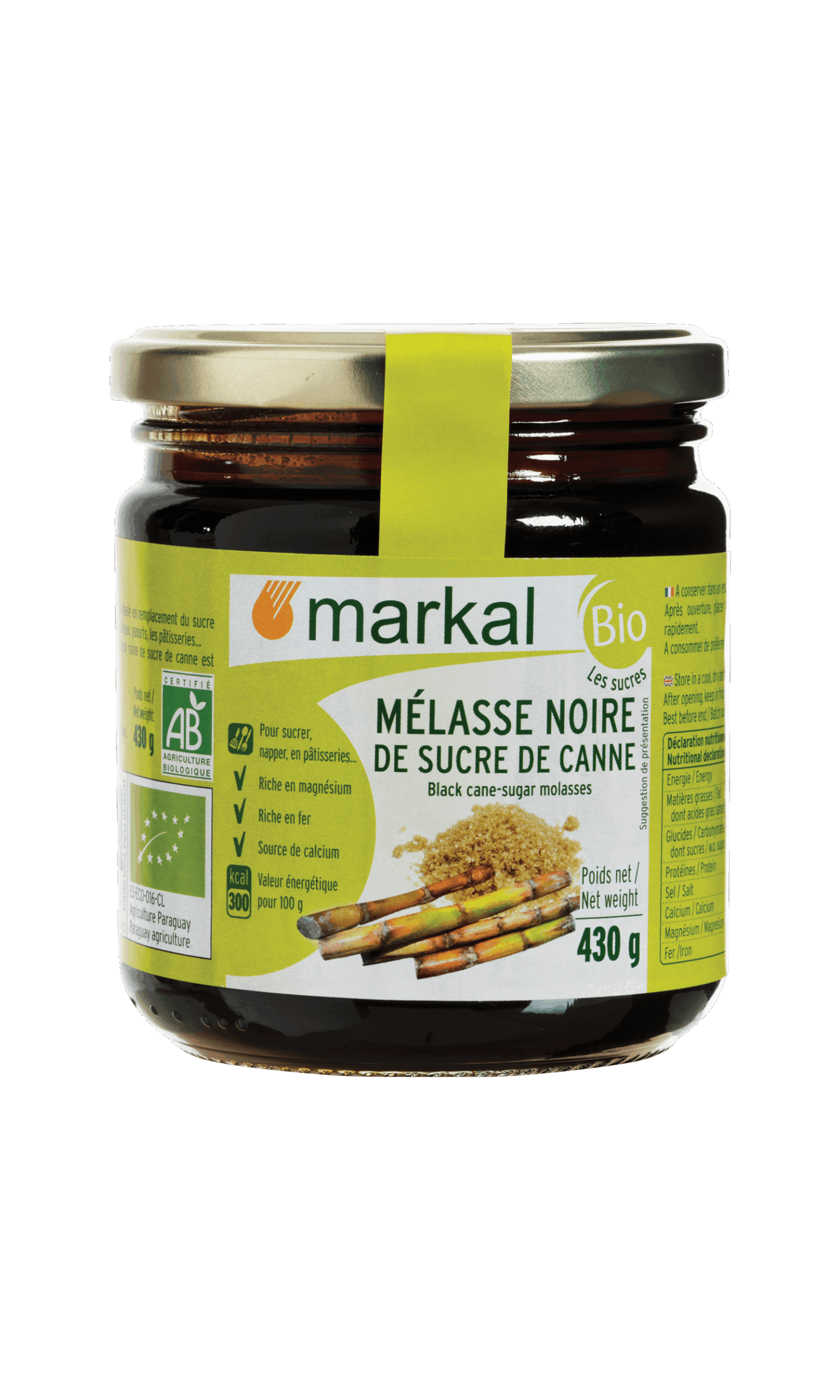 Markal Rietsuiker Melasse Bio (430 gr)