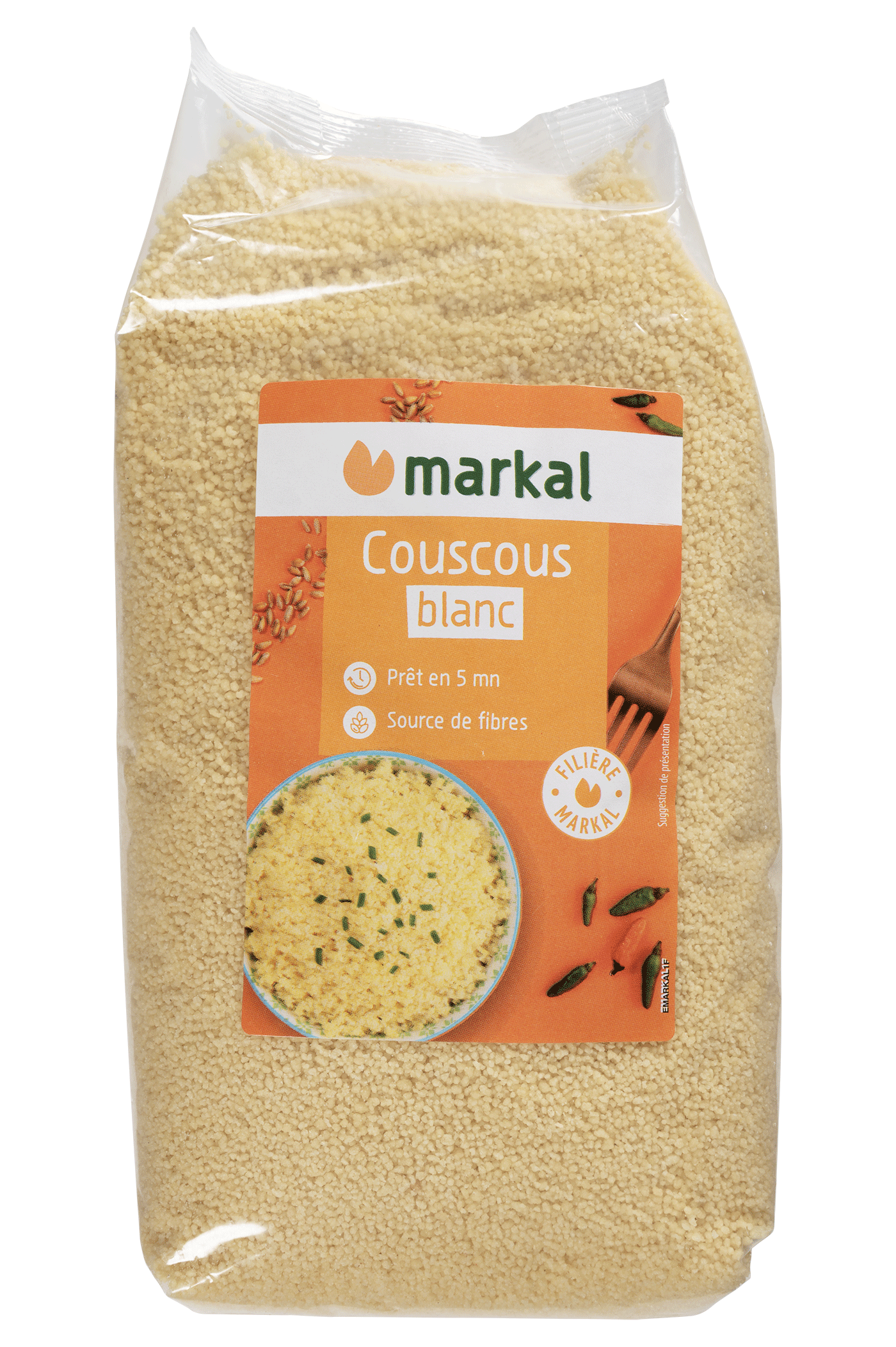 Markal Couscous Wit Bio (1000 gr)
