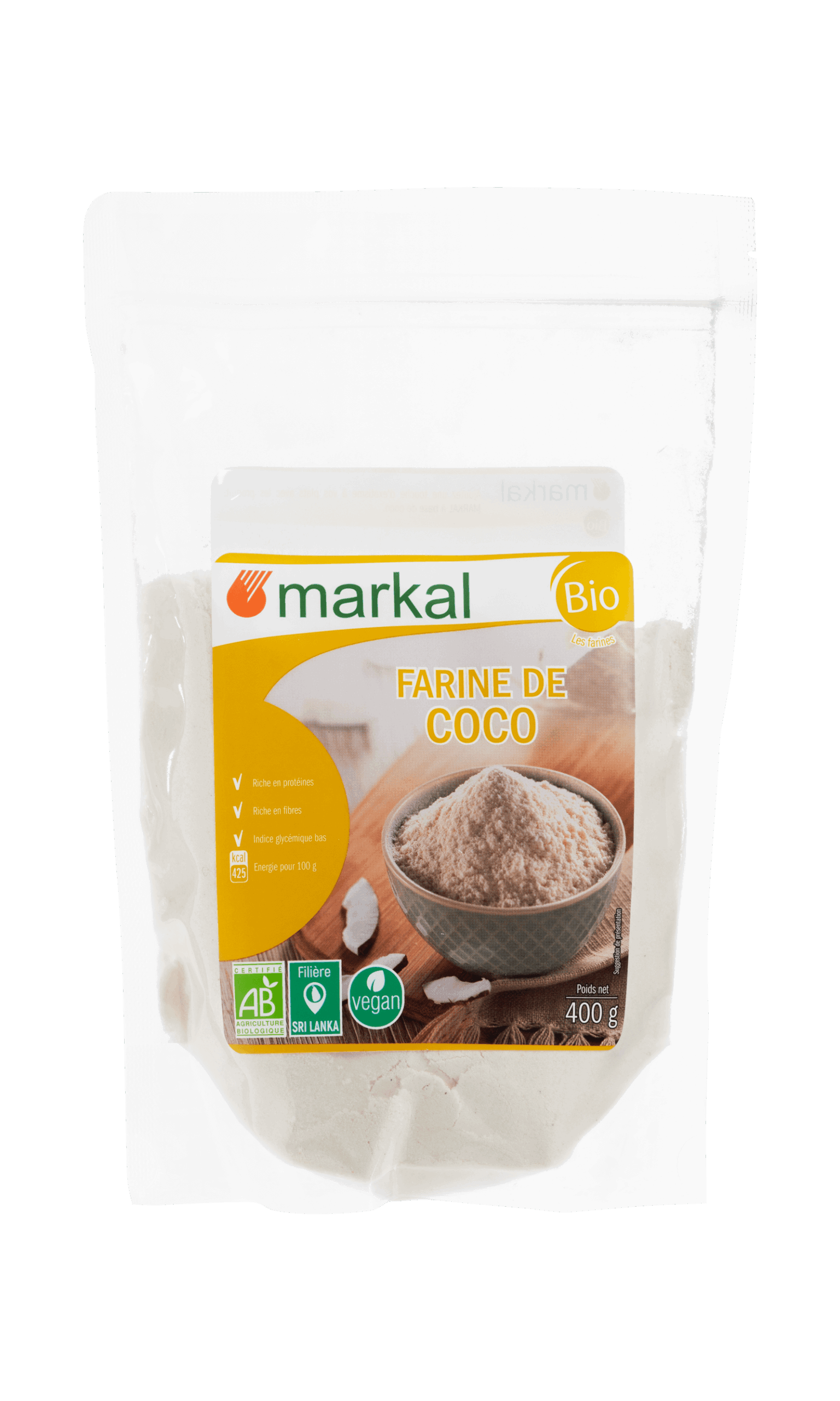 Markal Kokosmeel Bio (400 gr)