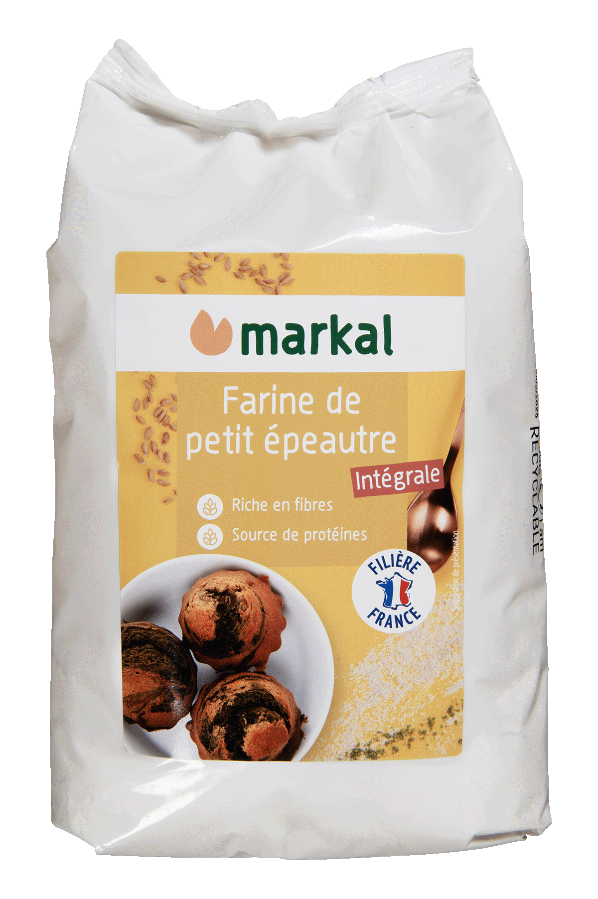 Markal Speltmeel Volkoren Bio (500 gr)