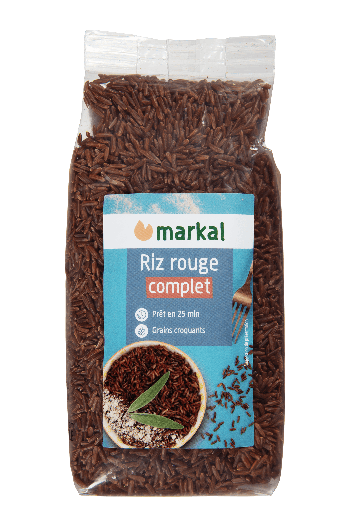 Markal Rijst Rood Volkoren Bio (500 gr)