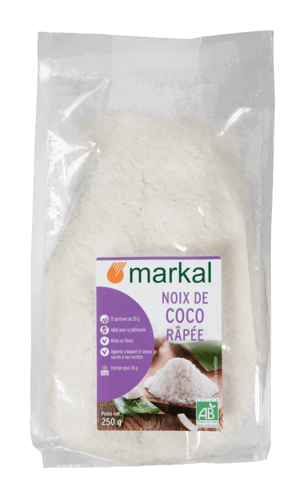 Markal Kokos Geraspt Bio (250 gr)
