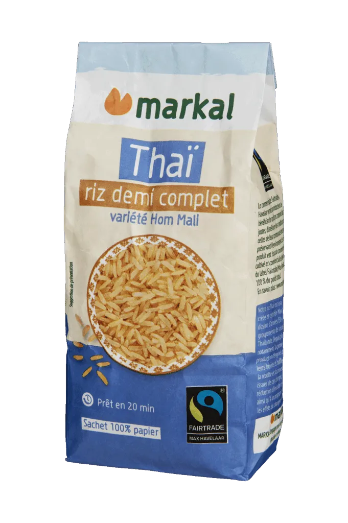 Markal Rijst Thaï 1/2 Volkoren Bio (500 gr)