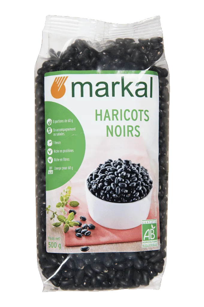 Markal Zwarte Bonen Bio (500 gr)