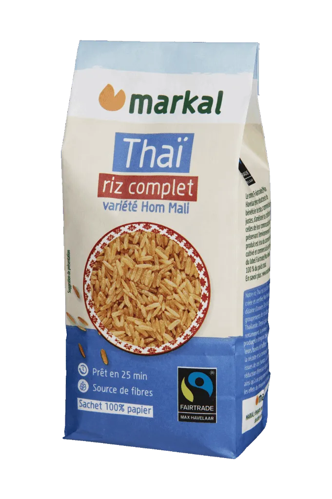 Markal Rijst Thaï Volkoren Fairtrade Bio (500 gr)