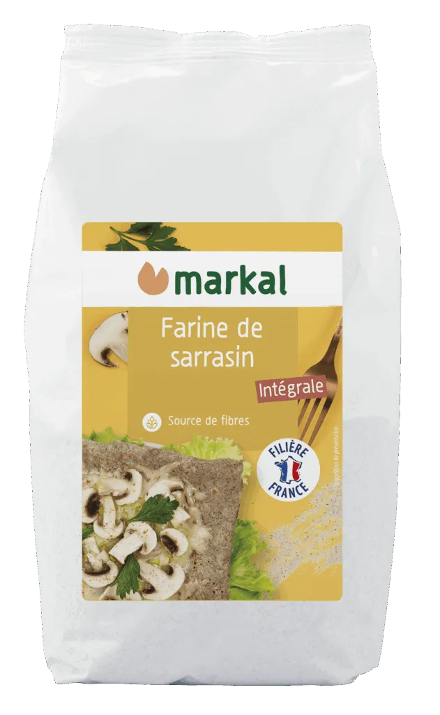 Markal Boekweitmeel Volkoren Bio (500 gr)