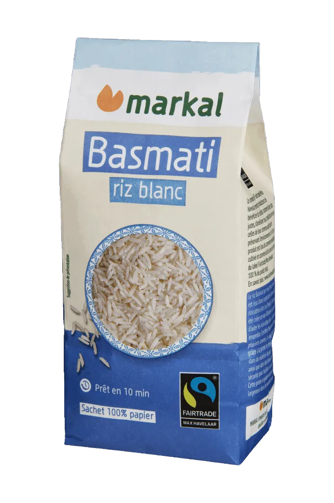 Markal Rijst Basmati Wit Bio (500 gr)