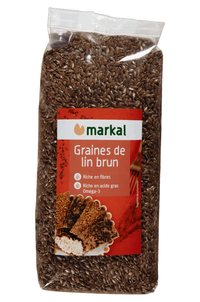 Markal Lijnzaad Bruin Bio (500 gr)