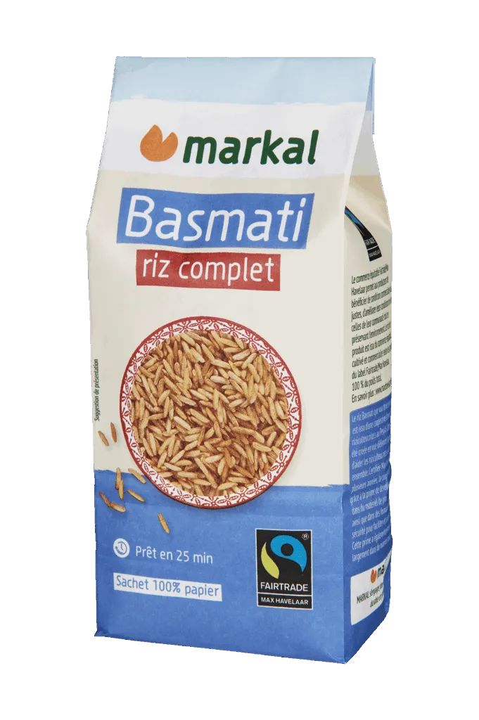 Markal Rijst Basmati Volkoren Bio (500 gr)