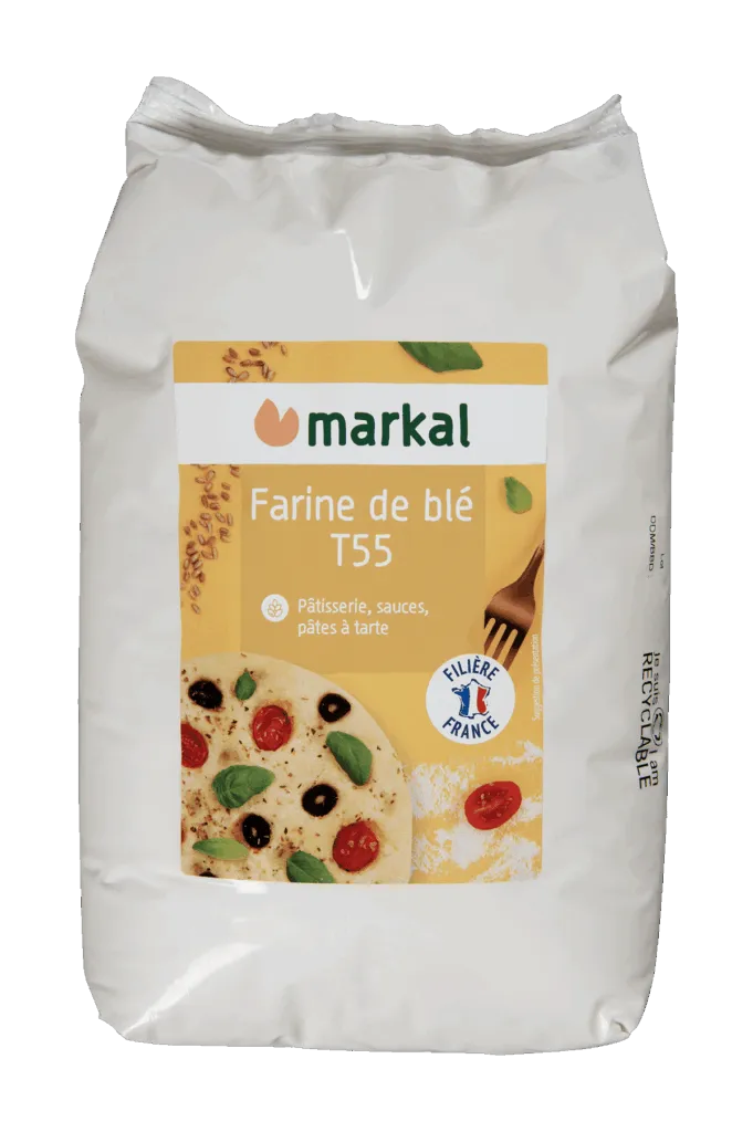 Markal Tarwebloem Wit Patentbloem T55 Bio (1000 gr)
