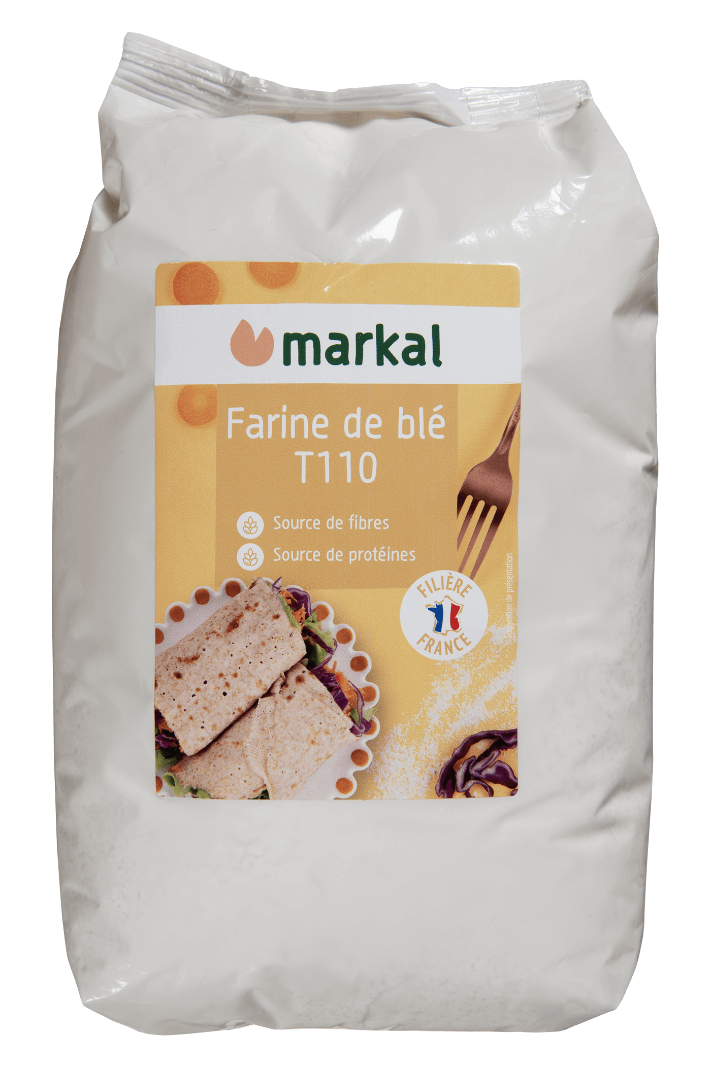 Markal Tarwebloem Grijs T110 Bio (1000 gr)