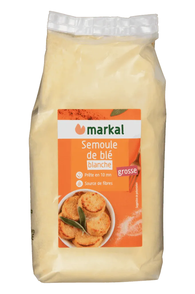 Markal Wit Griesmeel Grof Bio (500 gr)