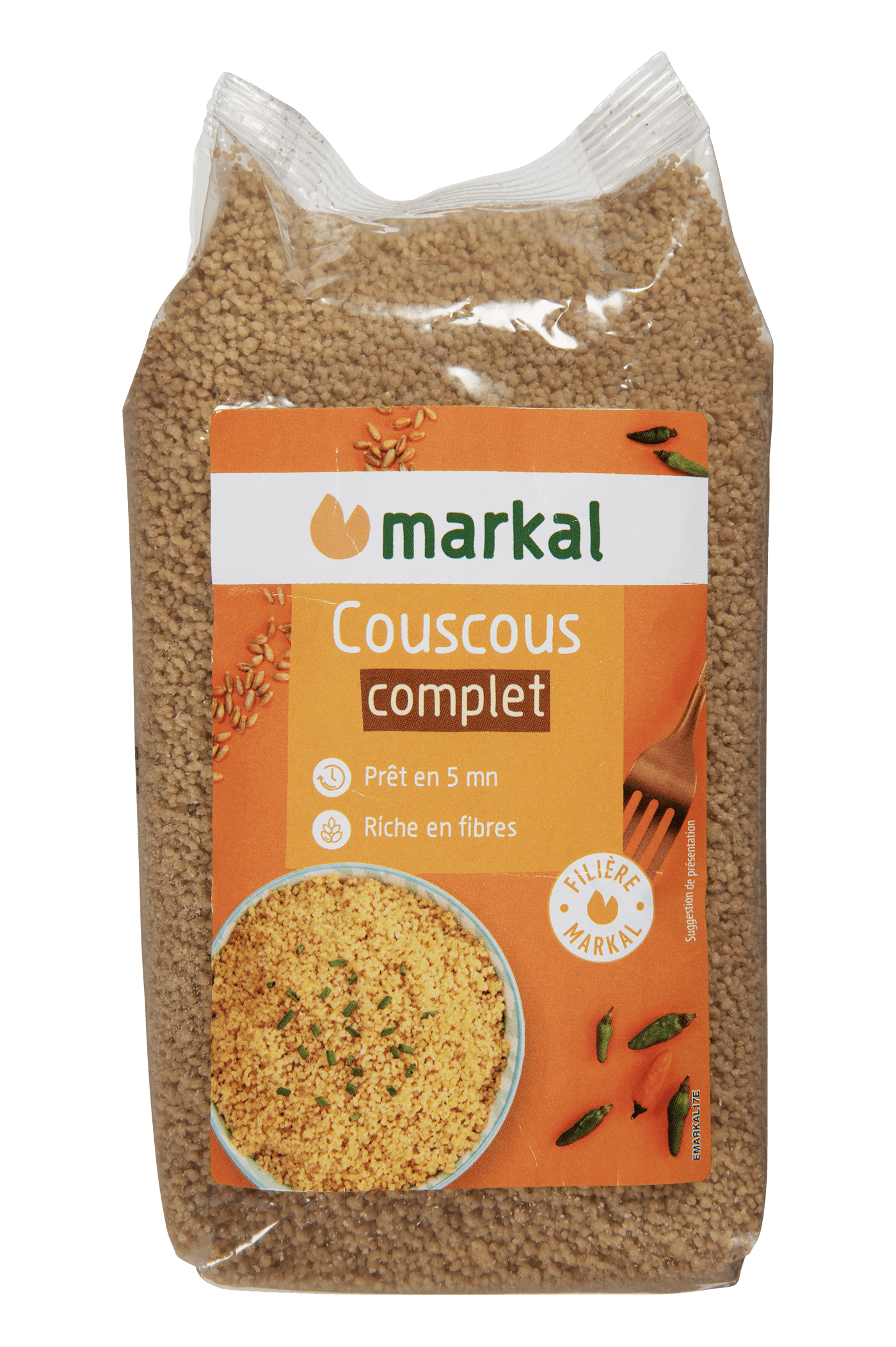 Markal Couscous Volkoren Bio (500 gr)
