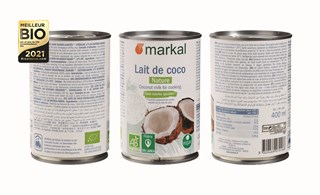 Markal Kokosmelk zonder Guargom Bio (400 ml)
