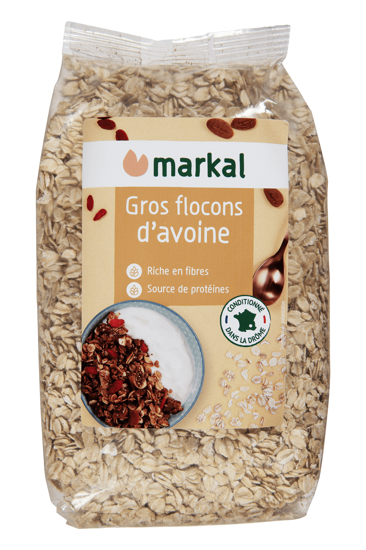 Markal Havervlokken Grof Bio (500 gr)