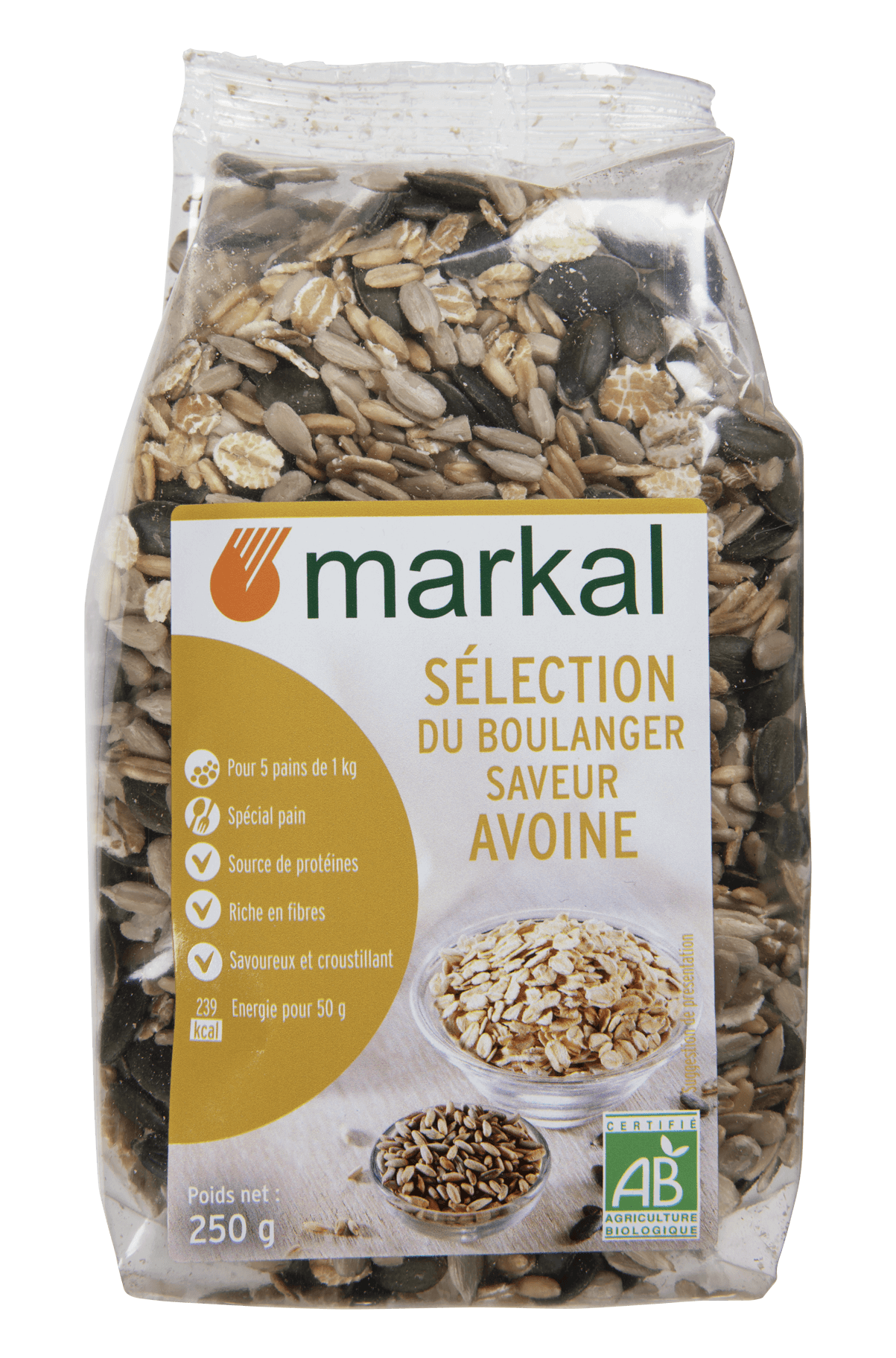 Markal Haverzaad Broodmix (250 gr)