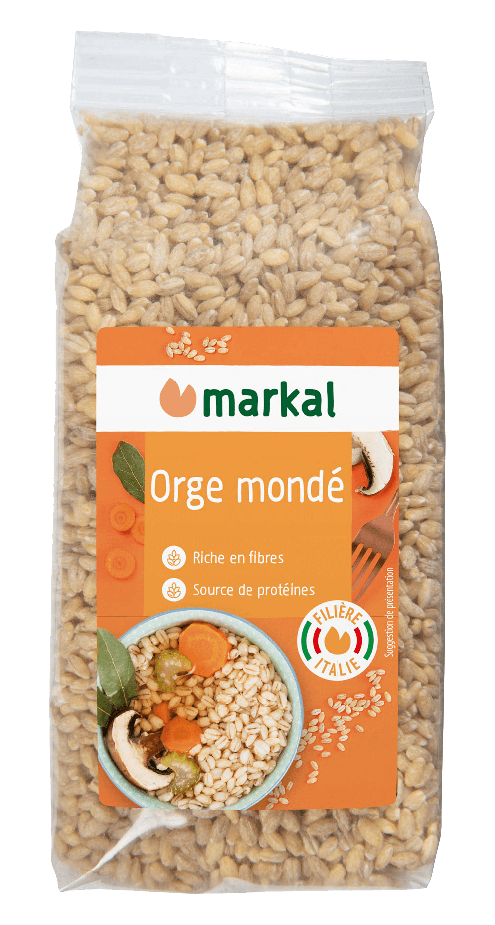 Markal Gerst Gepeld Bio (500 gr)