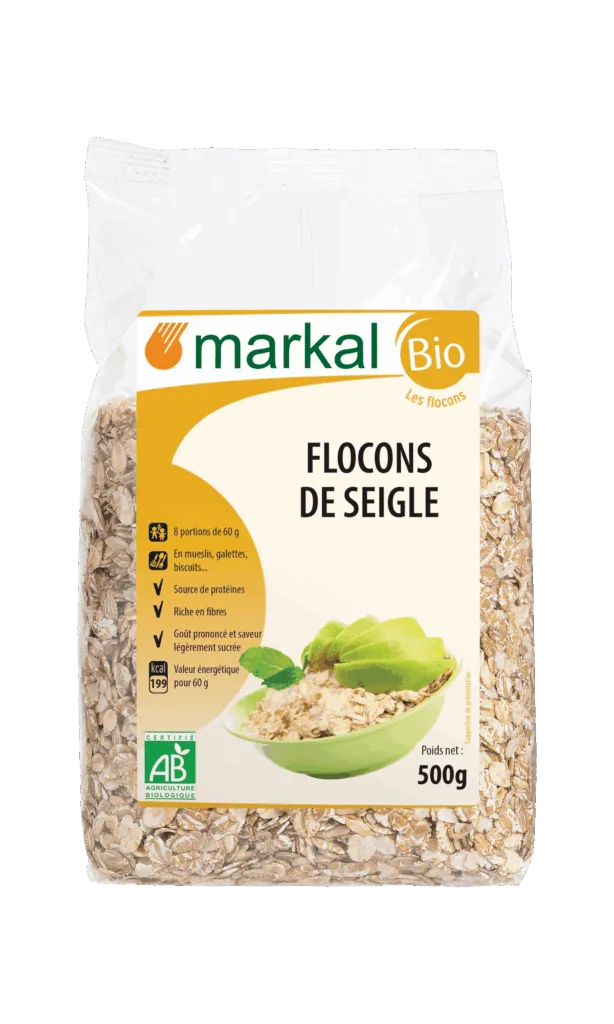 Markal Roggevlokken Bio (500 gr)
