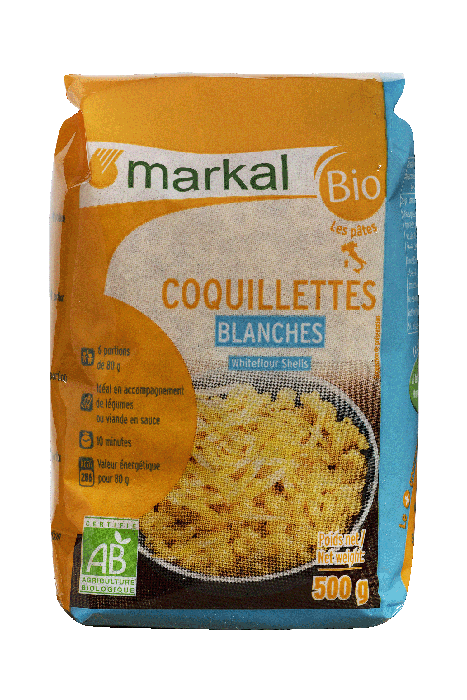 Markal Coquillettes Wit Bio (500 gr)