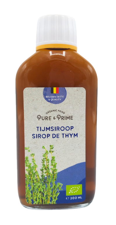 Marma Pure & Prime Tijmsiroop Bio (200 ml)
