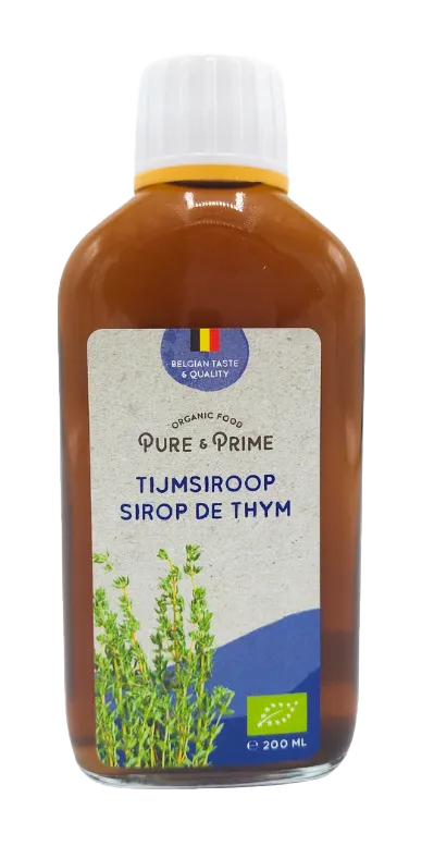 Marma Pure & Prime Tijmsiroop Bio (200 ml)