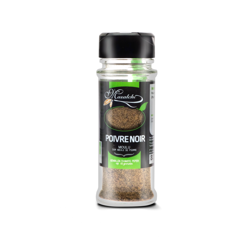 Masalchi Peperpoeder Zwart Bio (40 gr)