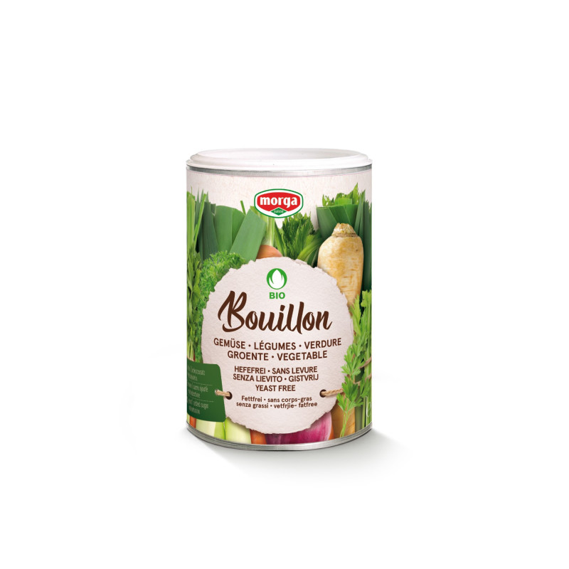 Morga Groentebouillon Gist & Vetvrij Bio (250 gr)