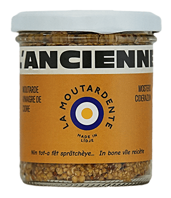 Moutardente La Moutardente Mosterd L'ancienne met Appelazijn Bio (200 ml)