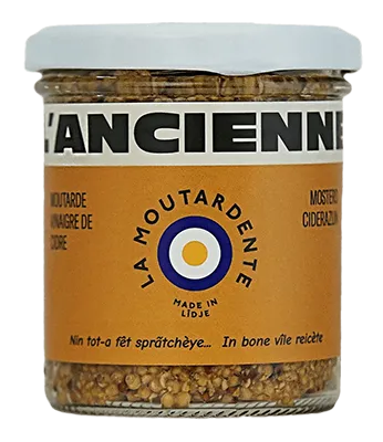 Moutardente La Moutardente Mosterd L'ancienne met Appelazijn Bio (200 ml)