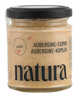Natura Spread Aubergine-komijn Bio (170 gr)