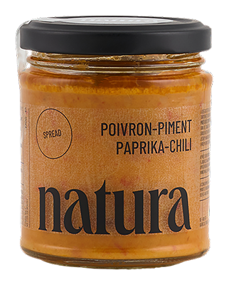 Natura Spread Paprika-chili Bio (170 gr)