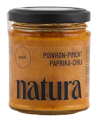 Natura Spread Paprika-chili Bio (170 gr)