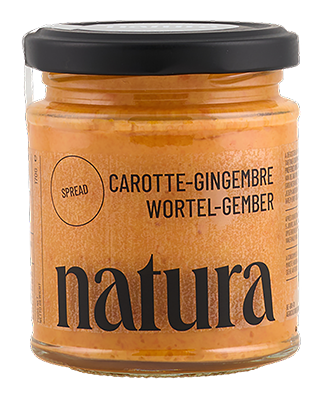Natura Spread Wortel-gember Bio (170 gr)