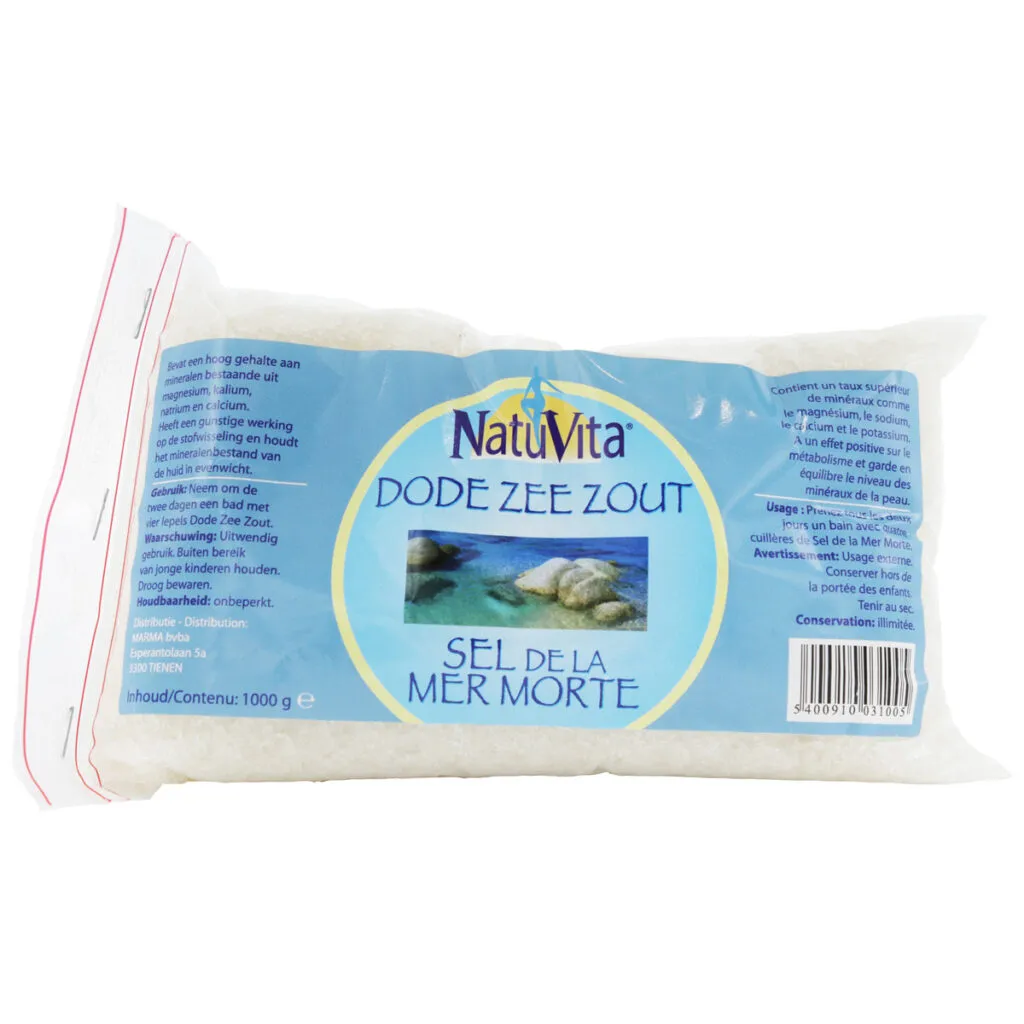 Natuvita Dode Zeezout Zak (1000 gr)