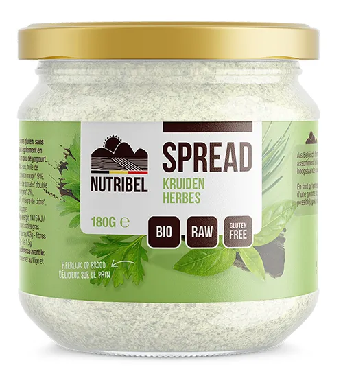 Nutribel Kruiden Spread Bio & Glutenvrij (170 gr)