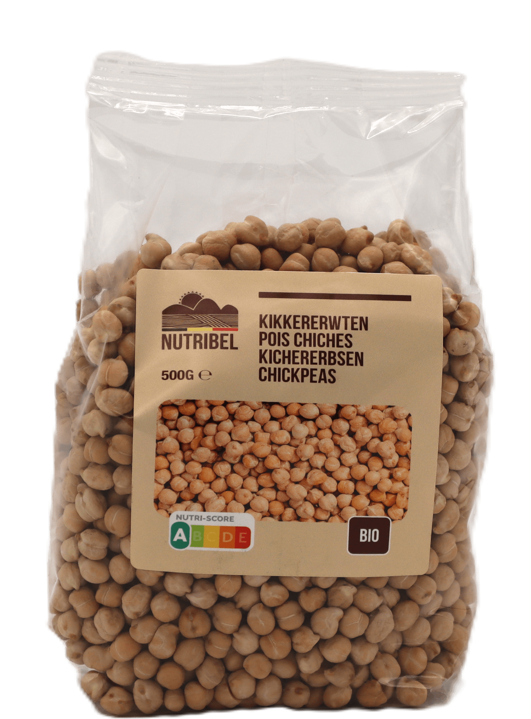 Nutribel Kikkererwten Bio (500 gr)