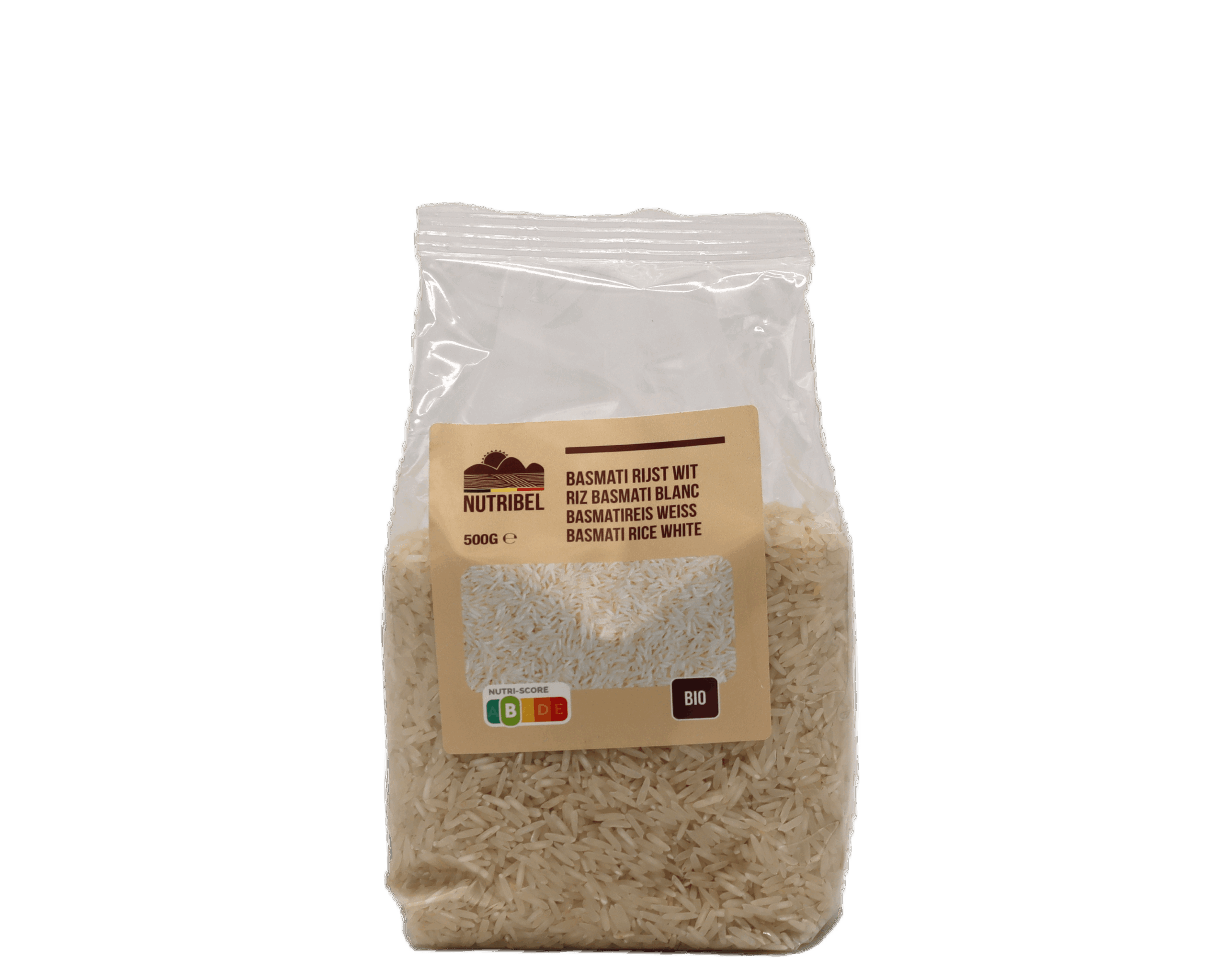 Nutribel Basmati Rijst Wit Bio (500 gr)
