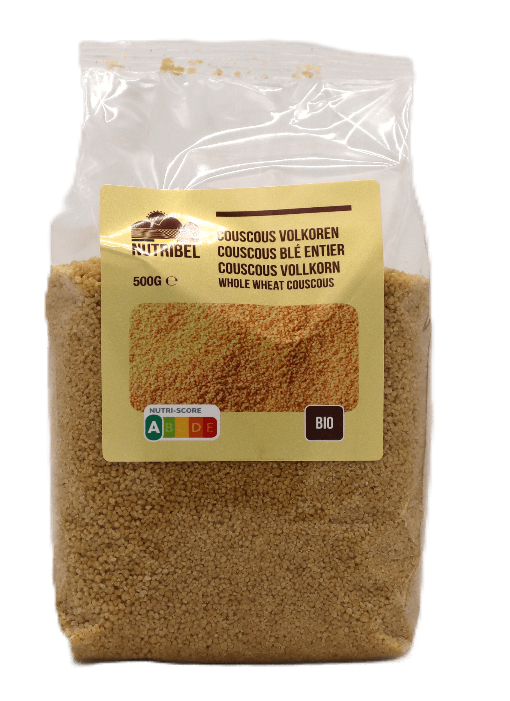 Nutribel Couscous Volkoren Bio (500 gr)